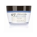 No7 Lift & Luminate Triple Action Day Cream SPF 30 - Broad Spectrum Anti Aging Face Cream - Hydrating Hibiscus Peptides & Hyaluronic Acid + Beauty & Personal Care No7
