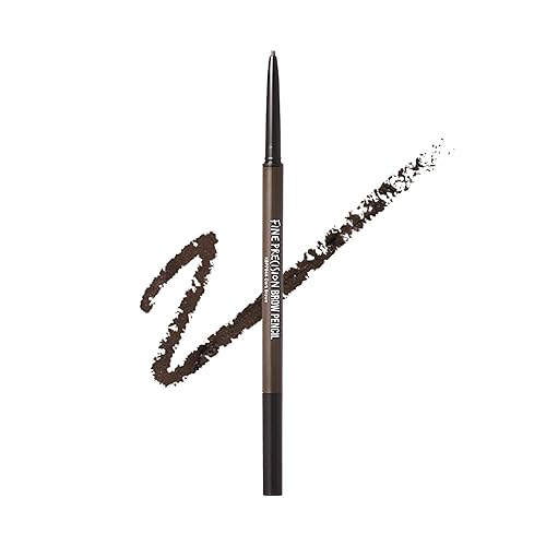 Kiss New York Professional Brow Pencil with Spoolie Brush, Ultra-Fine Precision Point Eyebrow Pencil, Dual-Sided Precise, Slim Definer, Fills Brows Beauty & Personal Care KISS NEW YORK
