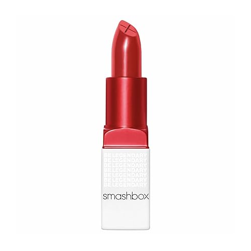 Smashbox Be Legendary Prime & Plush Lipstick | Creamy, Peptide-Infused, Lipstick with Primer for Smooth Color & Moisture Boosting Ceramides, 0.11 Beauty & Personal Care Smashbox