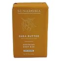Sunaroma Soap Bar Shea Butter 8 Ounce (Pack of 2) Beauty & Personal Care SUNAROMA