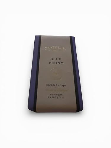 Castelbel Blue Peony Scented Soaps, 2 x 7 Oz, Made in Portugal Beauty & Personal Care Castelbel