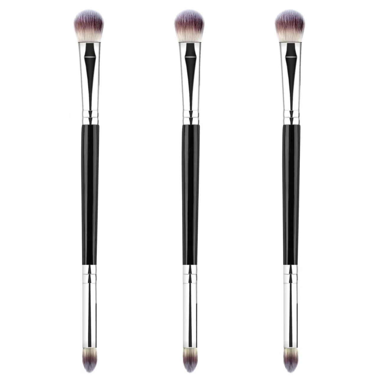 MUIIGOOD 3Pcs Eyeshadow Brush Eye Makeup Brush Professional Blending Eyeshadow Makeup Brushes for Concealer Eyebrows Eyeliner Soft Hairs Makeup Tool Beauty and Personal Care MUIIGOOD Default Title