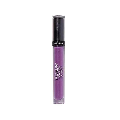 Revlon ColorStay Ultimate Liquid Lipstick, Longwear Rich Lip Colors, Wears for Up to 24 Hours, Satin Finish, 080 Vigorous Violet, 0.1 fl oz Beauty & Personal Care REVLON