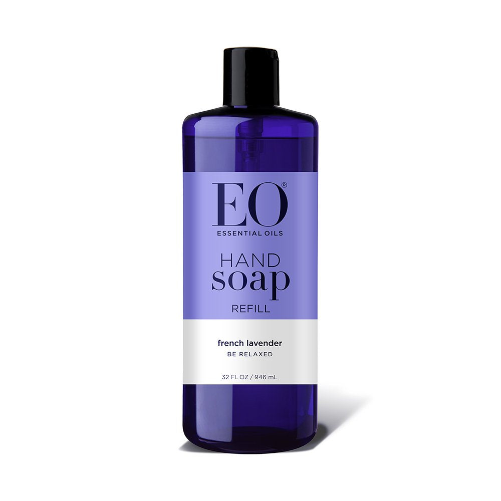 EO Sulfate-Free Moisturizing Hand Soap Refill - French Lavender - 32 Ounces - 2 Count Beauty & Personal Care EO