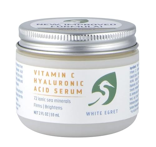 White Egret Vitamin C Hyaluronic Acid Cream, 2 Ounce Beauty & Personal Care White Egret