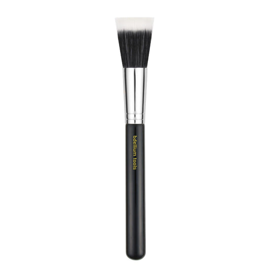 Bdellium Tools Professional Makeup Brush - Maestro Series 955 Finishing - With Soft Synthetic Fibers, For Stippling, Lightweight Application (Black Beauty & Personal Care BDELLIUM TOOLS