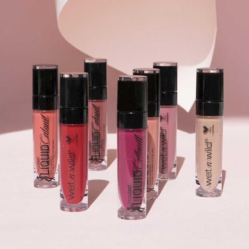 wet n wild Megalast Catsuit Matte Liquid Lipstick, Red Berry Recognize | Lip Color Makeup | Moisturizing | Creamy | Smudge Proof Beauty & Personal Care wet n wild