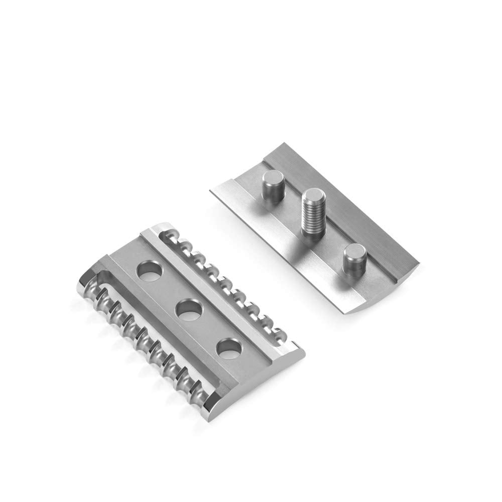 MÜHLE TRADITIONAL Grande Stainless Steel Safety Razor (Open Comb) Beauty and Personal Care MÜHLE