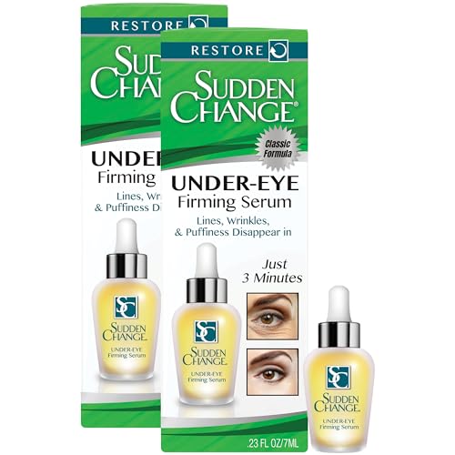 Sudden Change Instant Under-Eye Firming Serum - (Classic Formula) Under-Eye Bags Treatment for Puffiness, Lines, & Wrinkles - Wear With or Without Beauty & Personal Care Sudden Change