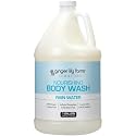 Ginger Lily Farms Club & Fitness Nourishing Body Wash, 100% Vegan & Cruelty-Free, Bath & Shower Gel for Men and Women, Rain Water Scent, 1 Gallon (128 Beauty & Personal Care Ginger Lily Farms