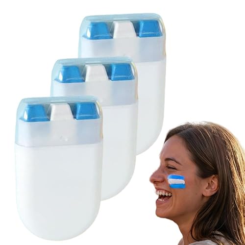 Face Paint Stick, Washable National Flag Face Paint Stick for 2026 Football Rugby Baseball Soccer, Eye Black Face & Body Paint for Outdoors Game Beauty & Personal Care AprYew