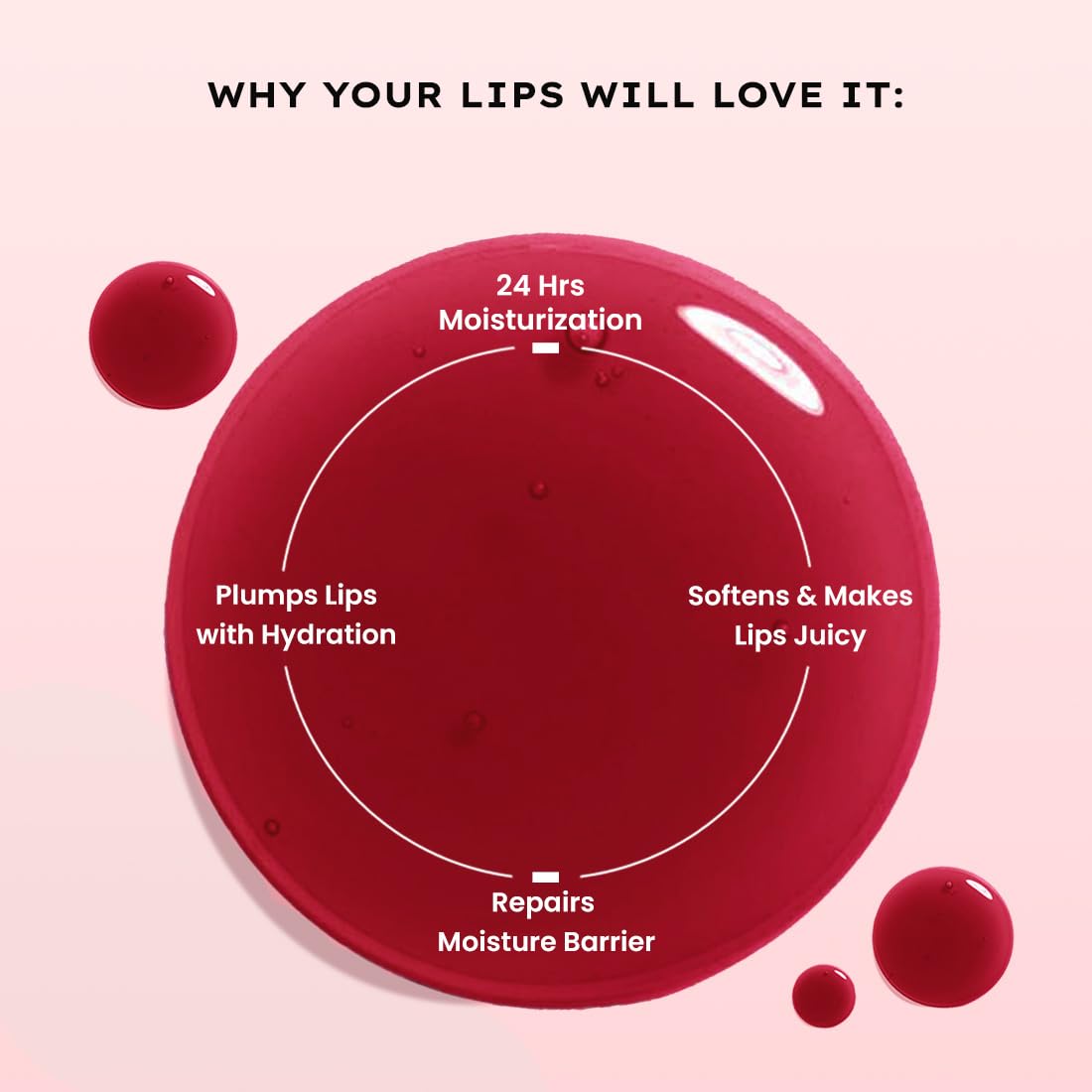 Hyphen Tinted Lip Balm - Brightens & Reduces Dark Lips & Pigmentation - 1% Vitamin E, Peptide & 2% Squalane - Winter Lip Care - 24H Moisturization Beauty and Personal Care Hyphen