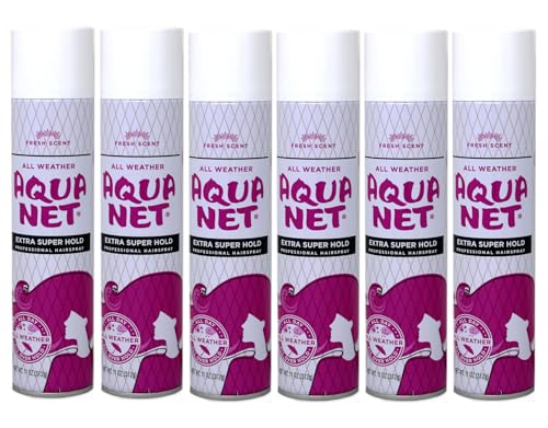Aqua Net Professional Hair Spray Extra Super Hold 3 Fresh Scent, 11 Oz (Pack of 6) Beauty & Personal Care Aqua Net