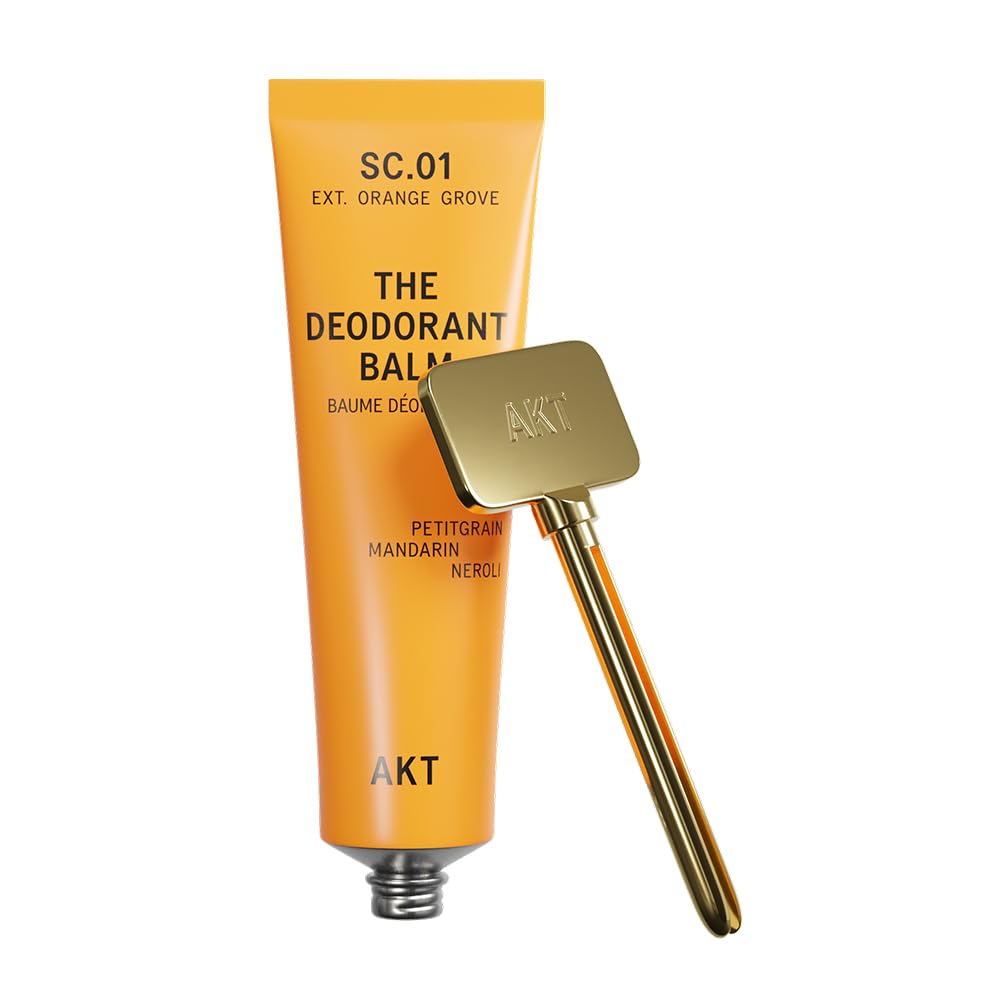 AKT, THE DEODORANT BALM. Award winning, multi-use, natural deodorant. Plastic Free. Gender Free. Aluminium Free. 100% effective - 1 tube lasts up to 3 Beauty and Personal Care AKT