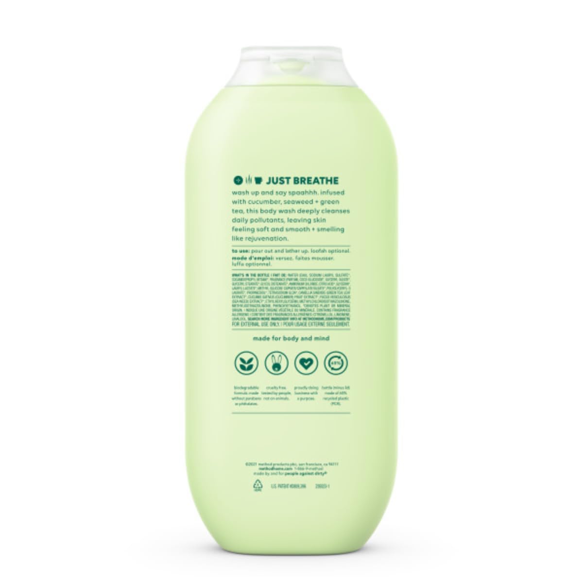 Method Body Wash, Daily Zen, 18 Ounce (Pack of 2) Beauty & Personal Care Method