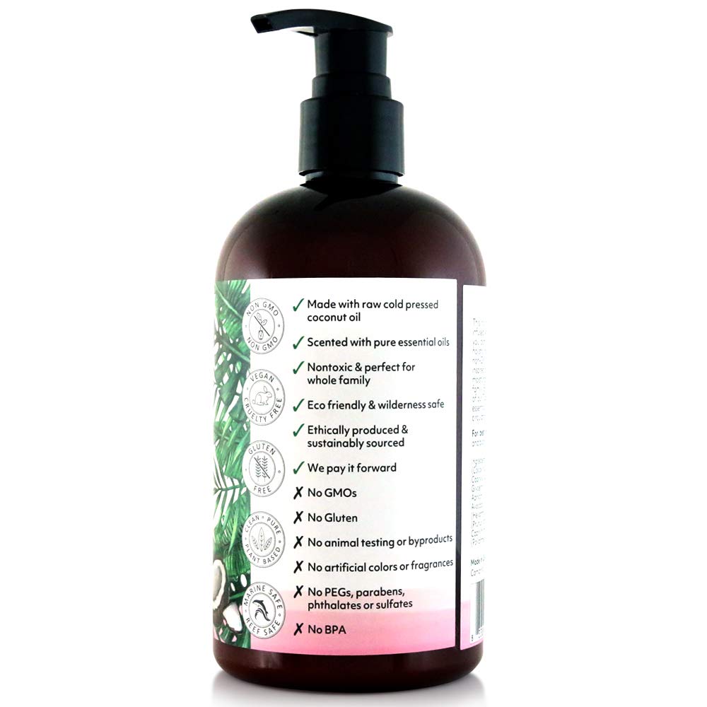 Coco Fiji Face & Body Lotion Infused With Coconut Oil | Lotion for Dry Skin | Moisturizer Face Cream & Massage Lotion for Women & Men | Tuberose 12 Beauty & Personal Care Organic Fiji