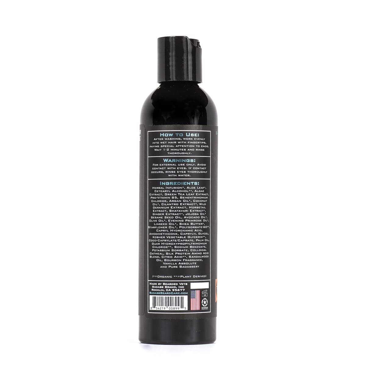 Badass Beard Care Beard Conditioner For Men - THE ORIGINAL, 8oz - Made of Natural Ingredients for A Healthy, Soft, & Itch Free Beard and Mustache Beauty & Personal Care Badass Beard Care