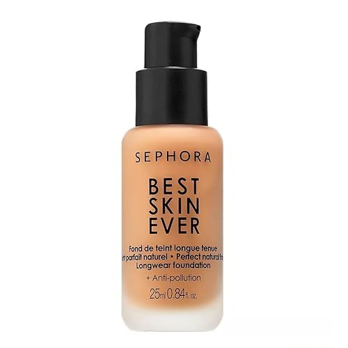 Sephora Favorites Best Skin Ever Perfect Natural Finish Longwear Foundation 25.5 Y (light-medium skin with yellow undertones) - 25 mL / 0.84 fl oz Beauty & Personal Care SEPHORA