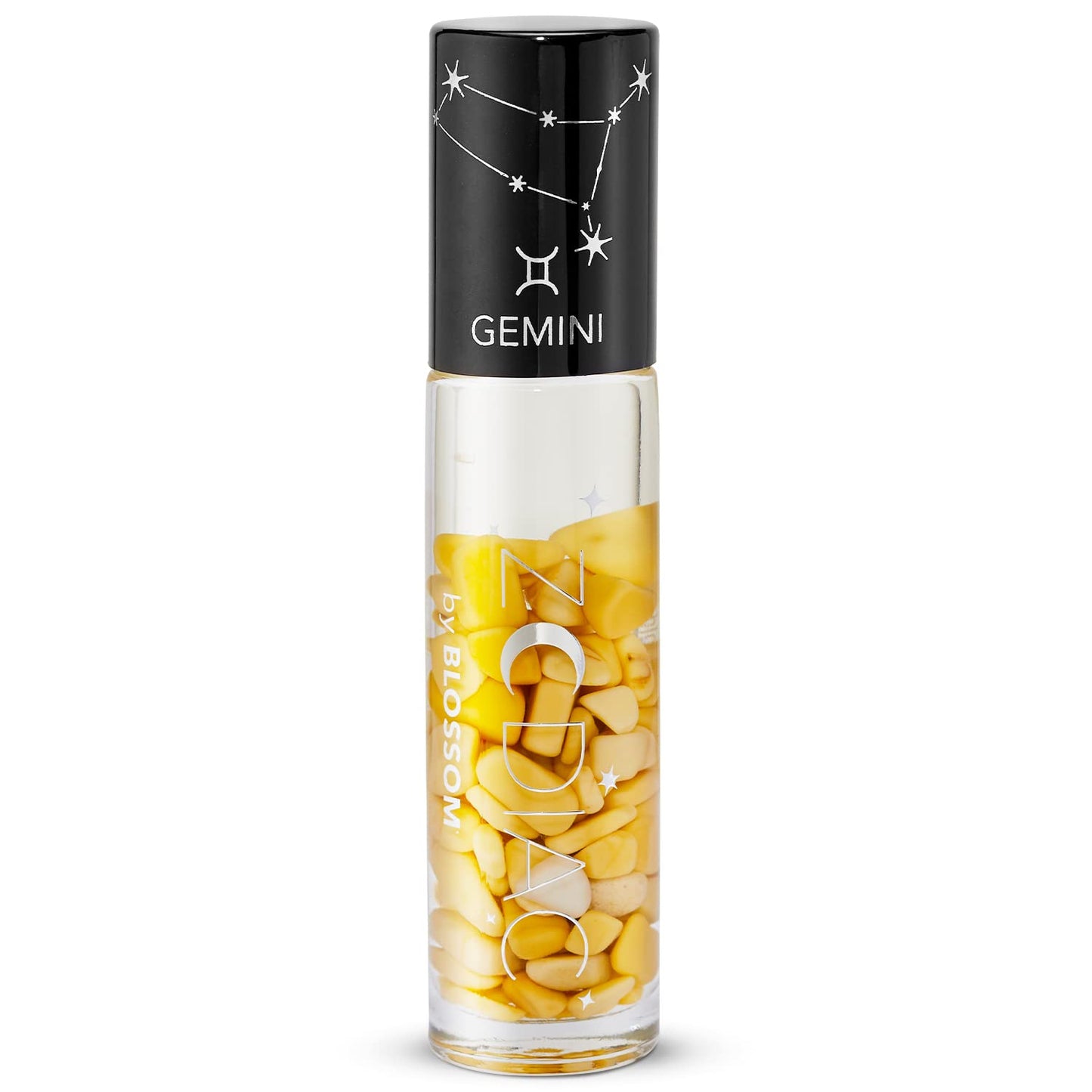 Blossom Lip Gloss Zodiac Sign Vanilla Scented Roll-On Lip Gloss, Moisturizing + Hydrating with Zodiac Crystals, Made in USA, 0.20oz, Gemini Beauty & Personal Care Blossom