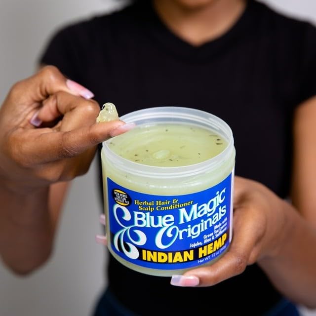Blue Magic Indian Hemp Conditioner, 12 Ounce (BLMIND) Beauty & Personal Care Blue Magic