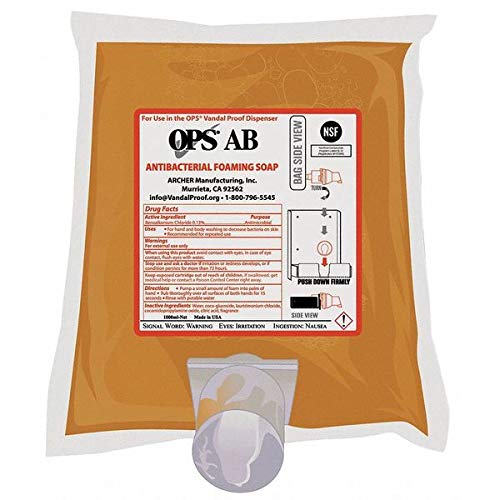 OPS 1000 mL Mild Floral Antibacterial Soap Beauty & Personal Care OPSOBJECTS