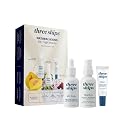 Three Ships - Natural Icons: Day + Night Serum Set | Hydrate, Smooth, Nourish Skin | Cruelty-Free, Vegan, Paraben-Free, Sensitive Skin Safe (3 Piece Beauty & Personal Care Three Ships