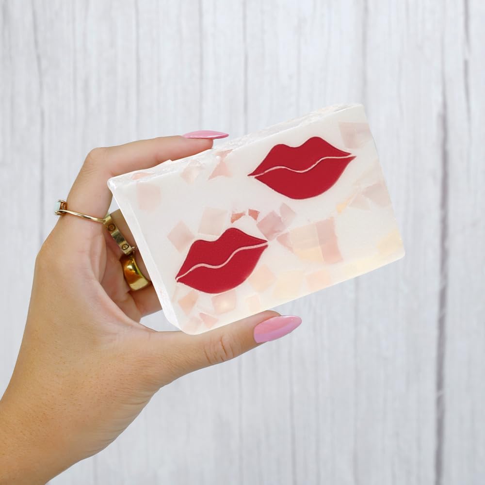 Primal Elements Glycerin Bar Soap | Valentines Soap Helps All Skin Types, Sensitive, Oily & Dry Skin | NO PARABENS, VEGAN, GLUTEN FREE, 100% VEGETABLE Beauty & Personal Care Primal Elements