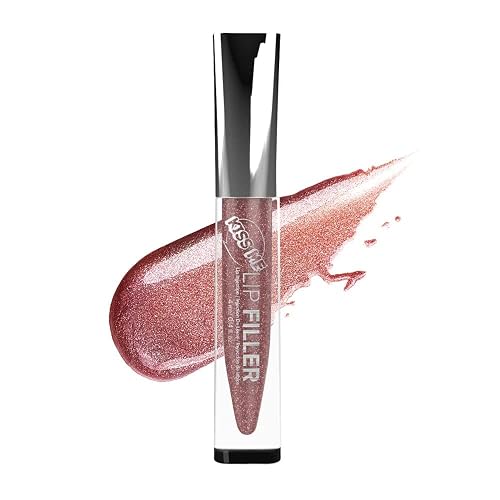 Sistar KISS ME Lip Filler Plumping Lip Gloss Hydrating High Shine Ultra Glitter Shimmering 2.5 mL / 0.09 fl. oz. (Rome) Beauty & Personal Care Sistar