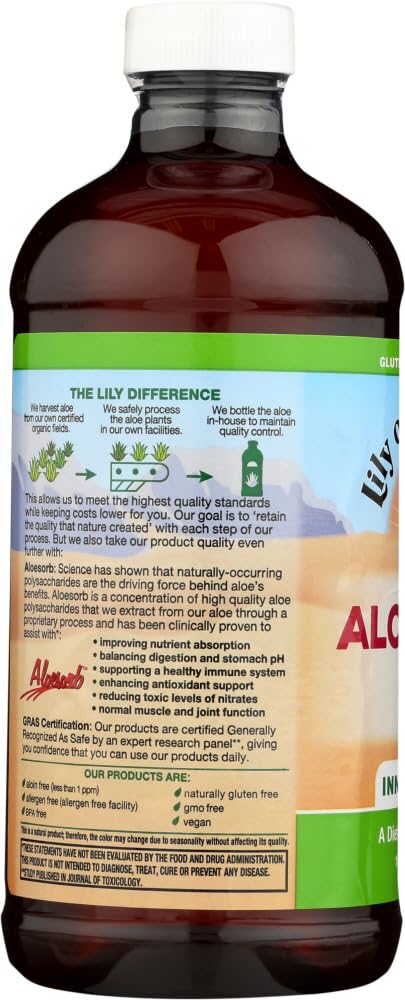 Aloe Vera Gel - 16 oz ( Value Bulk Multi-pack) Pack of 24 Beauty & Personal Care Lily Of The Desert