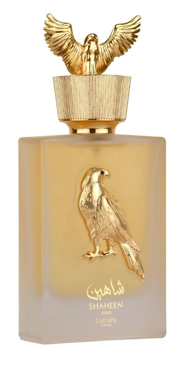THRU Pride Perfume for Men & Women | Eau De Parfum | Long Lasting | Scent Blended with Oud & Musk Fragrances (Shaheen Gold Perfume, 100ml Pack of 1) Beauty & Personal Care THRU