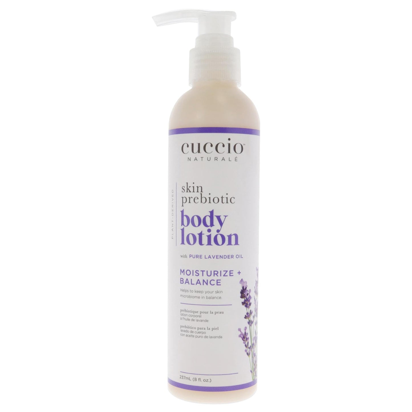 Cuccio Naturale Skin Prebiotic Body Lotion - Lavander Body Lotion Unisex 8 oz Beauty & Personal Care Cuccio Naturale