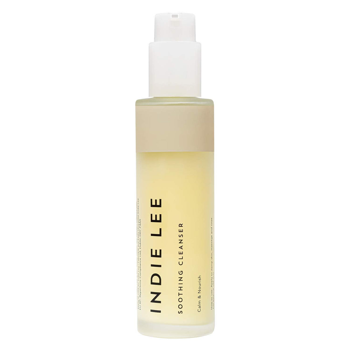 Indie Lee Soothing Facial Cleanser, Gentle, Moisturizing Face Wash + Makeup Remover for Sensitive Skin, Hydrate & Calm Redness with Rose Damascena Beauty & Personal Care Indie Lee