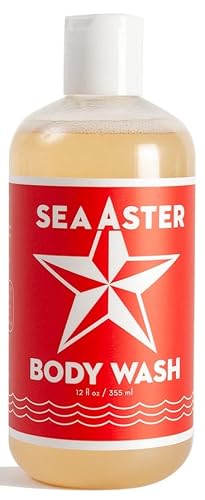 Swedish Dream Organic Sea Aster Body Wash, 12oz | No Sulfates, Parabens, Silicones | Cruelty-Free | Vegan Beauty & Personal Care Swedish Dream