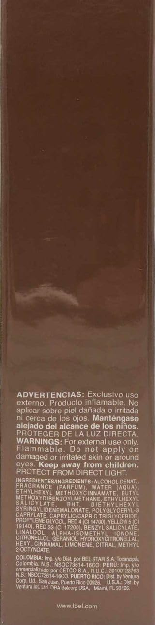 L'bel ESCAPADE SAMOA Eau de Parfum pour Femme - Perfume by L'BEL PARIS 1.7 Oz (1.7 Oz) Beauty & Personal Care Made In Colombia
