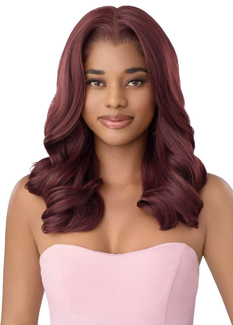 Outre Lace Front Wig -Perfect Hair Line 13X6 - True Frontal Peak 715 (ICY ASH BROWN)
