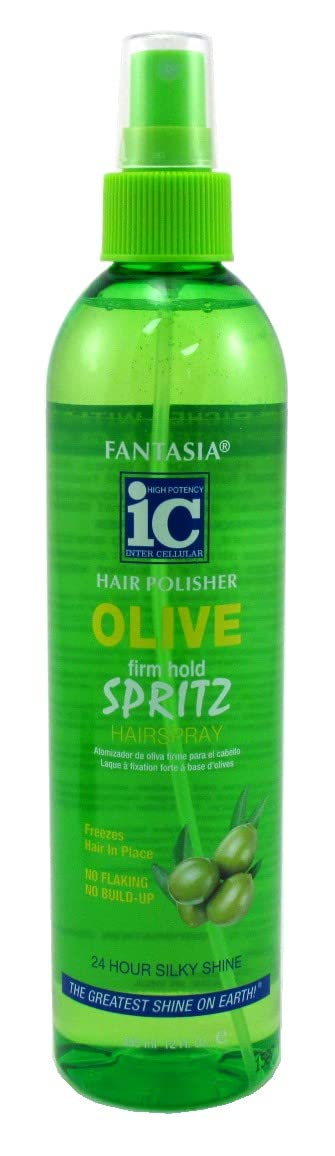 Fantasia Spritz Olive Firm Hold 12 Ounce Pump (354ml) (6 Pack) Beauty & Personal Care Fantasia