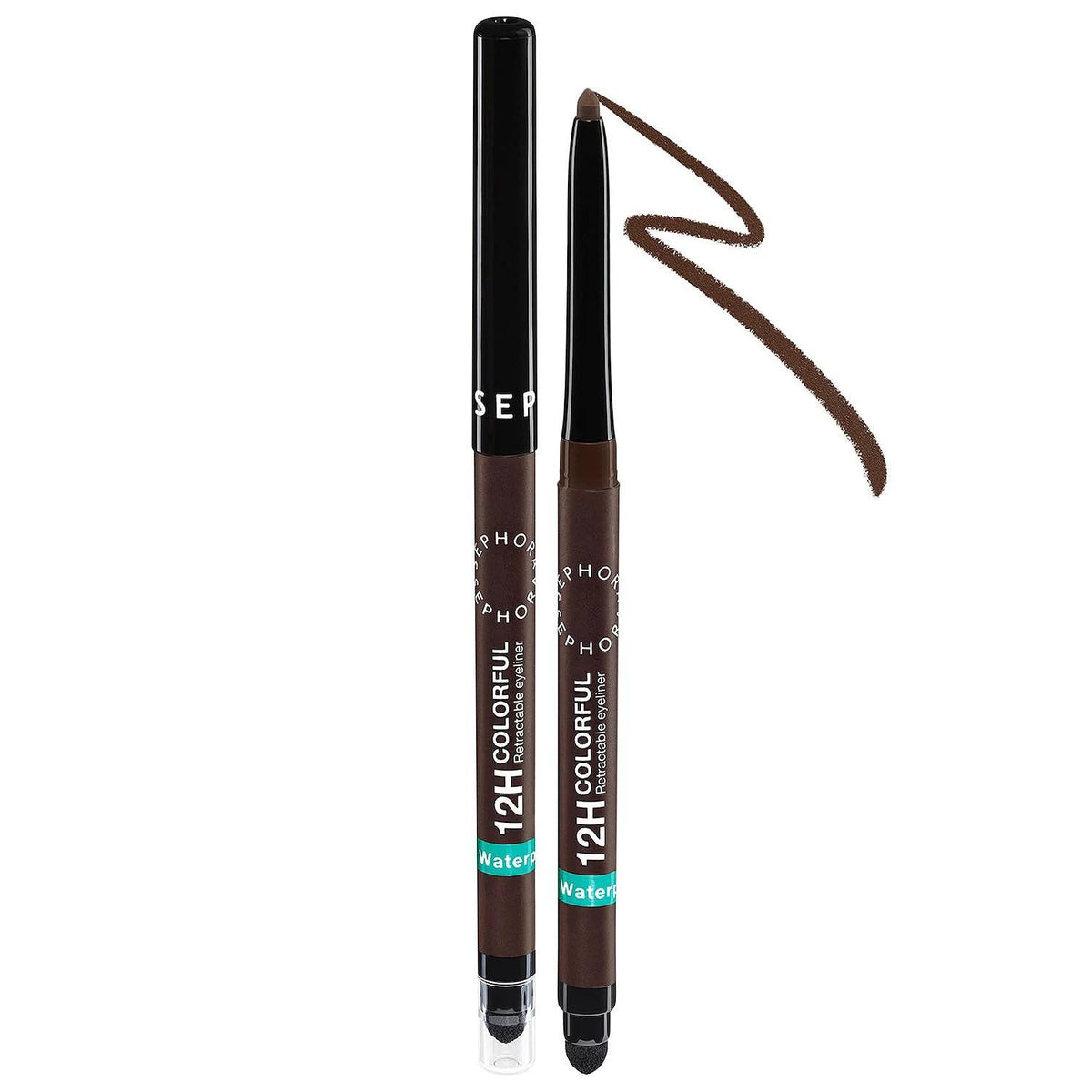 SEPHORA Collection Waterproof 12H Retractable Eyeliner - 10 Matte Brown