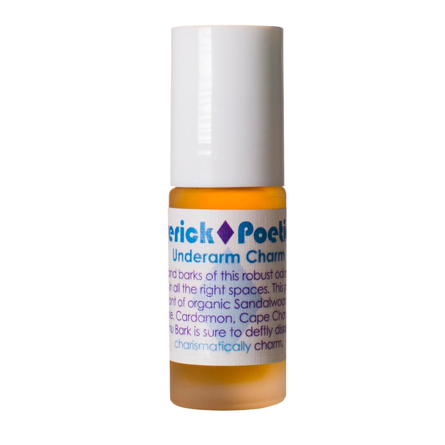 Living Libations - Organic Poetic Pits Roll-On Deodorant - Natural, Wildcrafted, Vegan Clean Beauty (Maverick) Beauty and Personal Care LIVING LIBATIONS