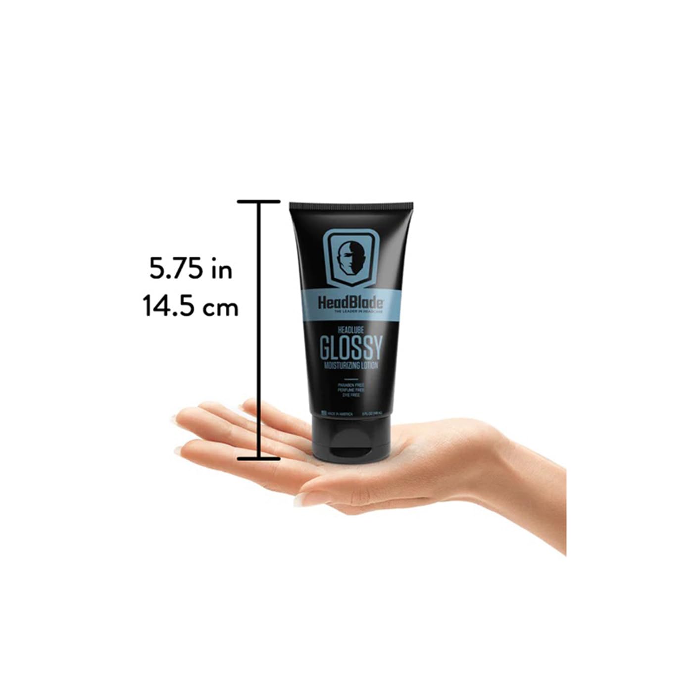 HeadBlade HeadLube Glossy Aftershave Moisturizer Lotion for Men (5 oz) - Leaves Head Shiny and Grease-Free Beauty & Personal Care Headblade