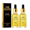 24k Gold Hyaluronic Acid Serum for Face, 2Pacs Anti Aging Collagen Peptide Face Serum for Women, Moisturizer Glowing Skin Collagen Booster Hyaluronic Beauty & Personal Care xinxinghualing