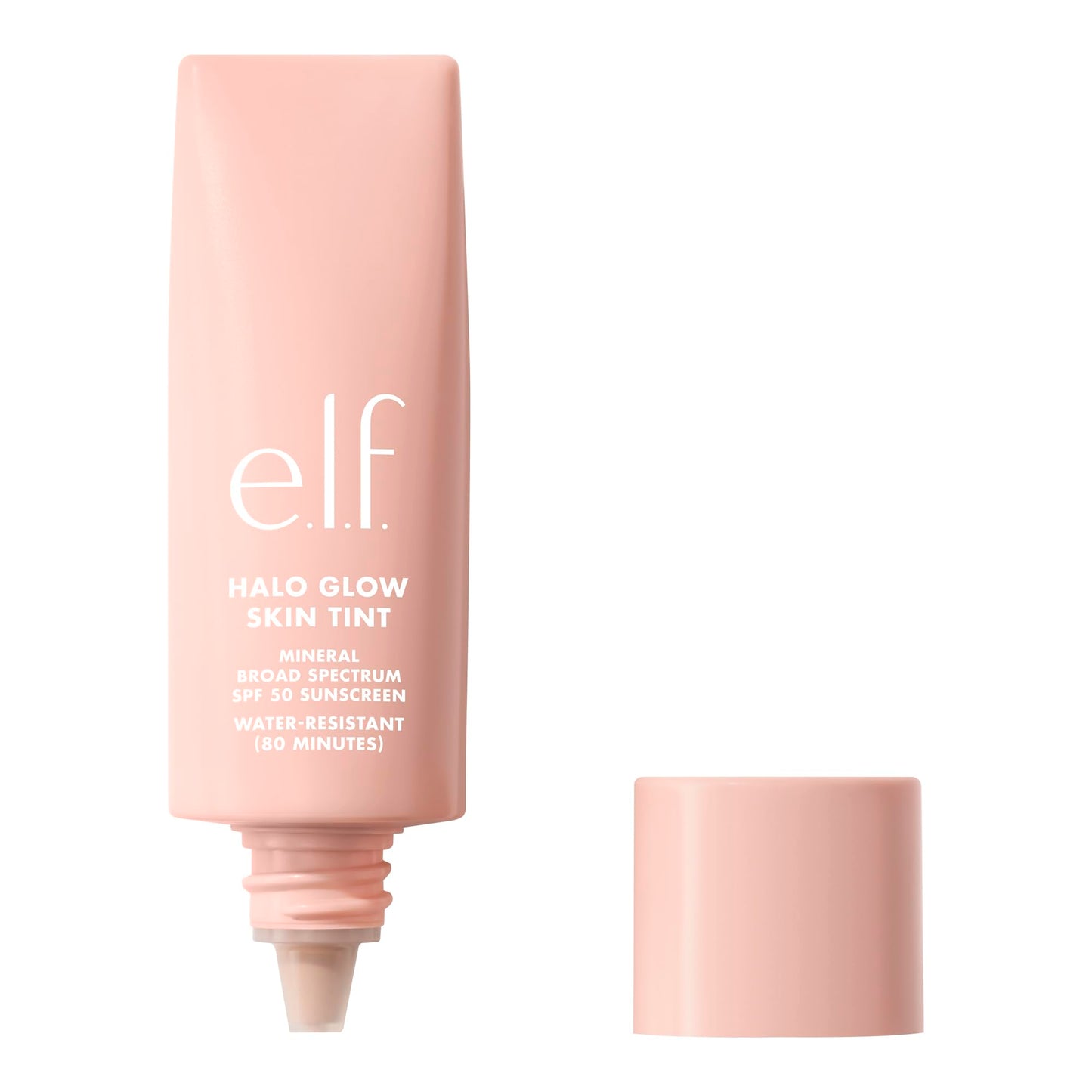e.l.f. Halo Glow Skin Tint SPF 50, Tinted Moisturizer For Light, Buildable Coverage, Creates A Natural Glow, Vegan , 9 Medium Cool Beauty & Personal Care e.l.f.