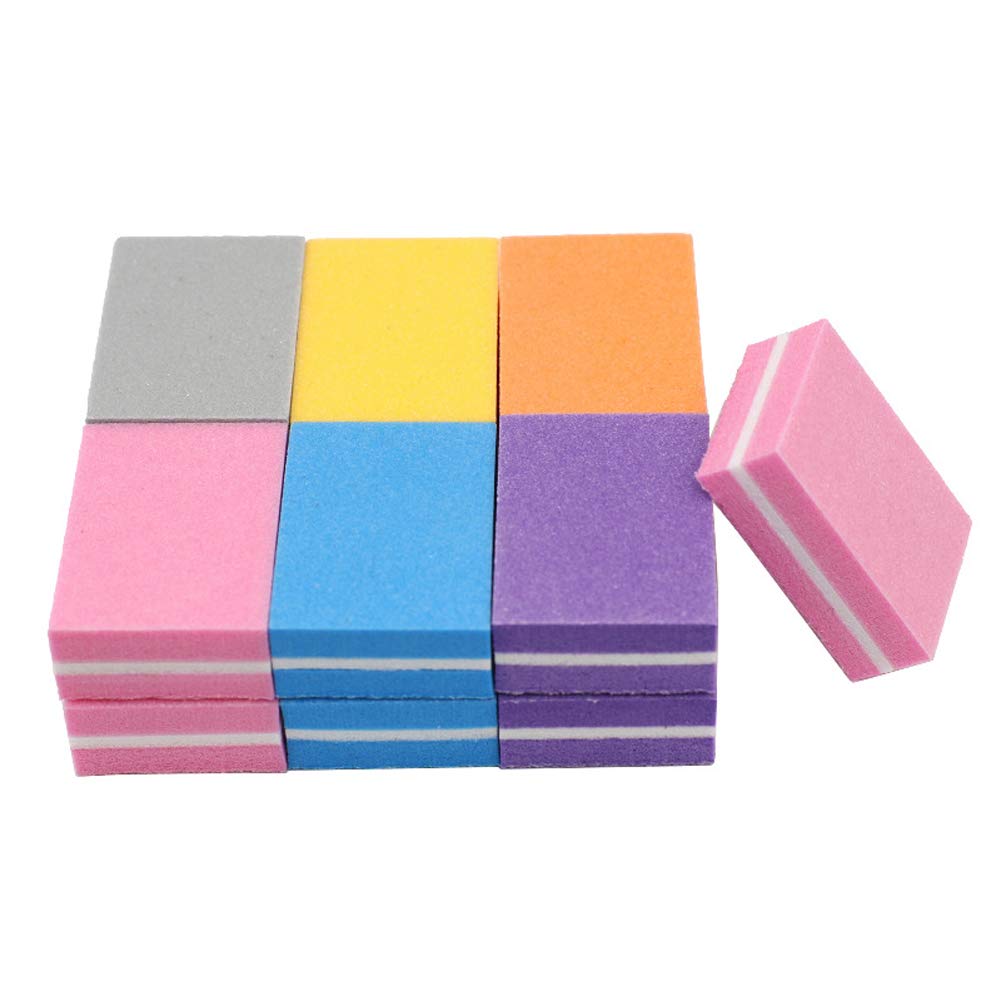 60Pcs Professional Nail Buffer Block Mini Toe Nail and Finger Nail Sanding Blocks Smoother Buffer File for Nail Polish UV Gel Manicure Salon Nail Art Beauty & Personal Care luzen