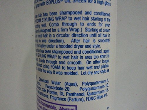 [ISOPLUS] FOAM STYLING WRAP FIRM HOLD 10 OZ Beauty & Personal Care Isoplus