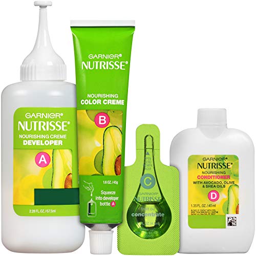 Garnier Hair Color Nutrisse Nourishing Creme, 415 Soft Mahogany Dark Brown (Raspberry Truffle), 2 Count Beauty & Personal Care Garnier