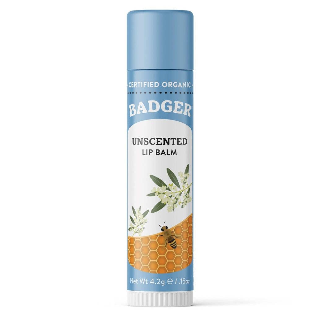 Badger Lip Balm Stick,0.15 oz Beauty & Personal Care Badger