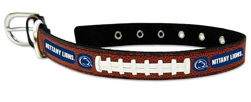 NCAA Penn State Nittany Lions Classic Leather Football Collar, Large Beauty & Personal Care GameWear