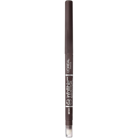 L'Oreal Paris Makeup Infallible Never Fail Original Mechanical Pencil Eyeliner with Built in Sharpener, Brown, 0.008 oz. Beauty & Personal Care L'Oreal Paris