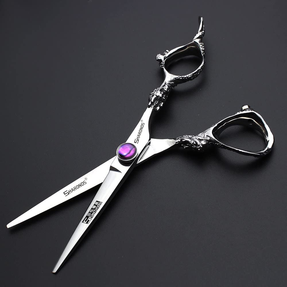6" Professional Hairdressing Scissors Set (6 inches, 2 pieces-A)