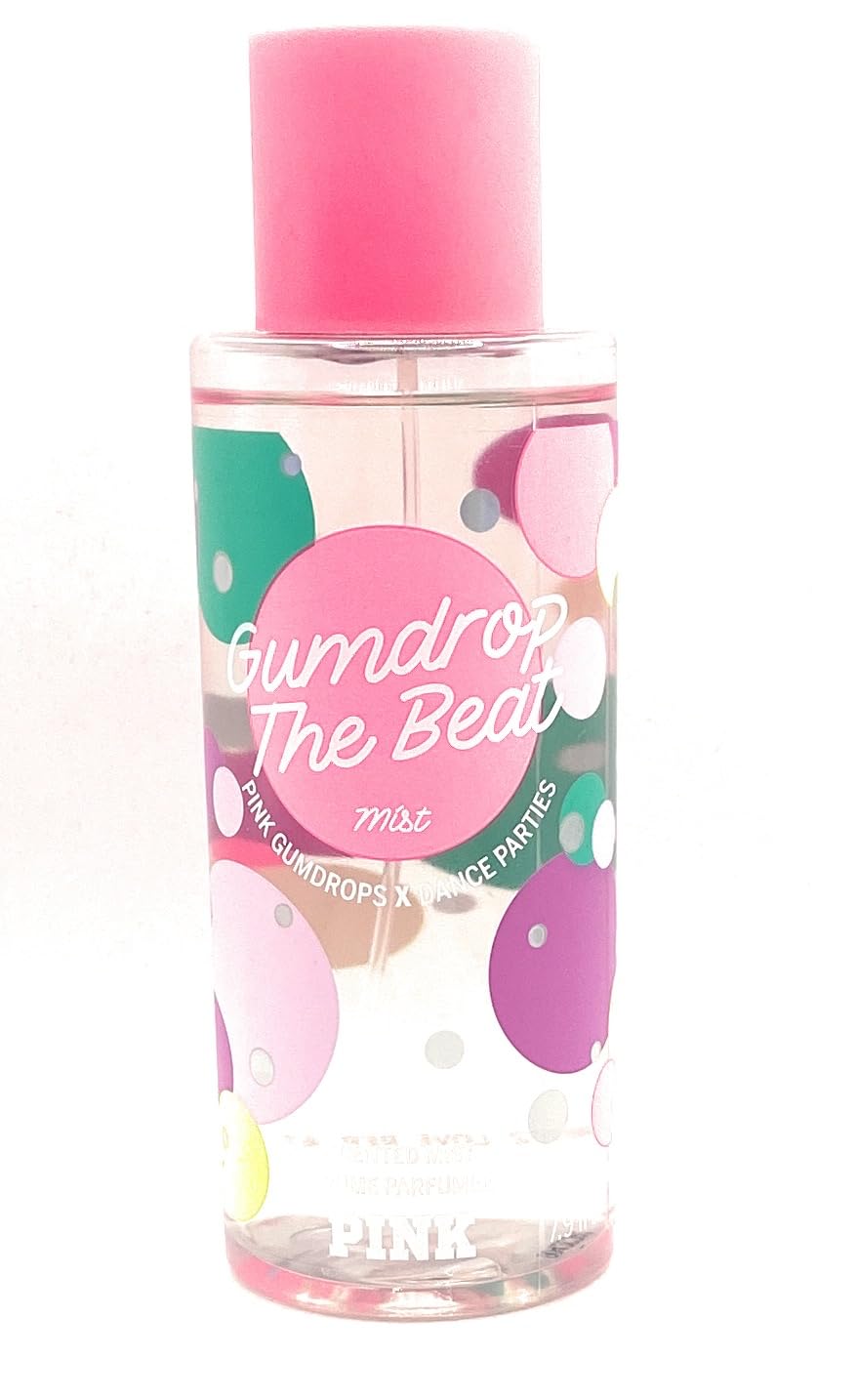 Victoria's Secret Pink Gumdrop The Beat Scented Body Mist 7.9 Fluid Ounce Spray