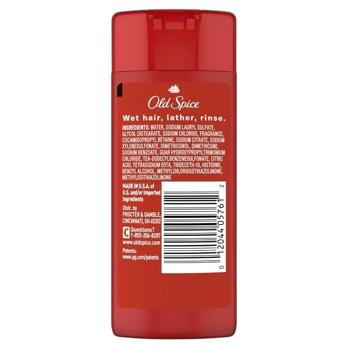 Old Spice Swagger 2-in-1 Shampoo & Conditioner And Body Wash for Men, Cedarwood & Lime Scent, Travel Size Bottle, 3 fl oz Each (4 Piece Set) Beauty & Personal Care Old Spice